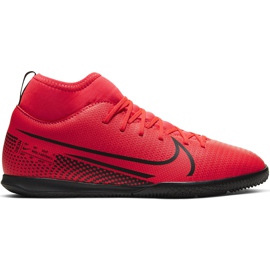 Nike Mercurial Superfly 7 Club Ic Junior AT8153 606 fodboldsko flerfarvet rød