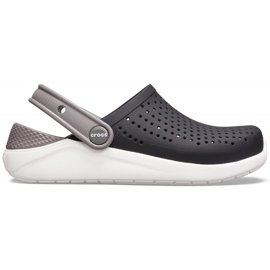 Crocs Kids LiteRide Træsko Børn sort og hvid 205964 066