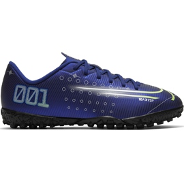 Nike Mercurial Vapor 13 Academy Mds Tf Junior CJ1178 401 fodboldsko marine blå marine blå