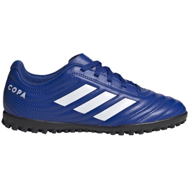 Adidas Copa 20.4 Tf EH0931 fodboldstøvler blå blå