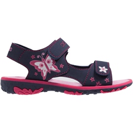 Kappa Blossom K Footwear Børnesandaler til børn marineblå-pink 260593K 6722 lyserød