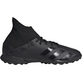 Adidas Predator 20.3 Tf Junior EF1951 fodboldstøvler flerfarvet sort