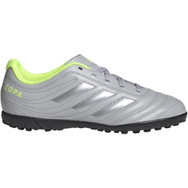 Adidas Copa 20.4 Tf Jr EF8359 fodboldstøvler grå grå