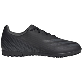 Adidas X GHOSTED.4 Tf EG8236 fodboldstøvler sort sort