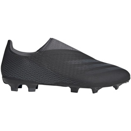 Adidas X GHOSTED.3 Ll Fg FW3541 fodboldstøvler sort sort