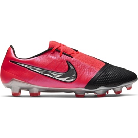 Nike Phantom Venom Elite Fg AO7540 606 fodboldsko flerfarvet rød