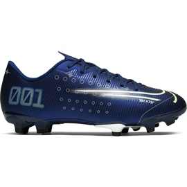 Nike Mercurial Vapor 13 Academy Mds FG / MG Junior CJ0980 401 fodboldsko marineblå marineblå