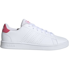 Adidas Advantage K hvide børnesko EF0211