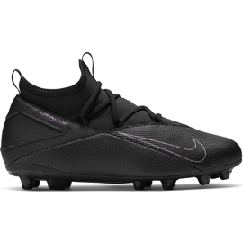 Nike Phantom Vsn 2 Club Df FG / MG Junior CD4061 010 fodboldsko sort sort