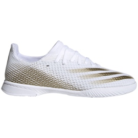 Adidas X GHOSTED.3 I Junior EG8225 fodboldstøvler hvid hvid