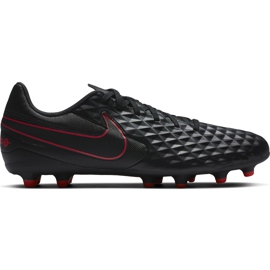 Nike Tiempo Legend 8 Club FG / MG AT6107 060 fodboldsko sort sort