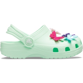Crocs kids Classic Butterfly Charm Clg Ps grøn 206179 3TI