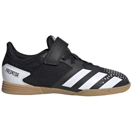 Adidas Predator 20.4 H&amp;L In Sala Jr FW9226 fodboldstøvler sort sort