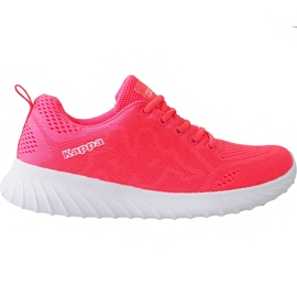 Kappa Affel damesko pink og hvid 242750 2810 lyserød