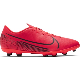 Nike Mercurial Vapor 13 Club FG / MG AT7968 606 fodboldsko flerfarvet rød