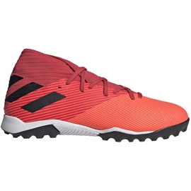 Adidas Nemeziz 19.3 Tf fodboldsko orange EH0286 rød