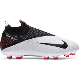 Nike Phantom Vsn 2 Elite Df FG / MG Junior CD4062 106 fodboldsko flerfarvet hvid