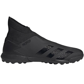 Adidas Predator 20.3 Ll Tf fodboldstøvler sort EF1652