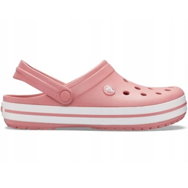 Crocs Crocband beskidt pink 11016 6PH hvid lyserød