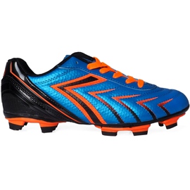 Fodboldstøvler Atletico Fg blå XT041-15519 blå, orange