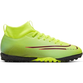 Nike Mercurial Superfly 7 Academy Mds Tf BQ5435 703 fodboldsko blå, akvamarin grøn