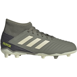 Adidas Predator 19.3 Fg Jr EF8215 fodboldstøvler grå