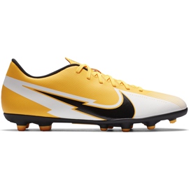 Nike Mercurial Vapor 13 Club FG / MG AT7968 801 fodboldsko orange gul