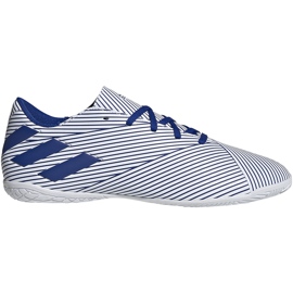 Adidas Nemeziz 19.4 I hvide fodboldsko EF1711 flerfarvet blå