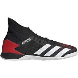 Adidas Predator 20.3 I fodboldstøvler sort og rød EF2209 flerfarvet