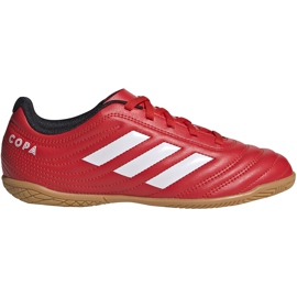 Adidas Copa 20.4 In Jr røde fodboldsko EF1928