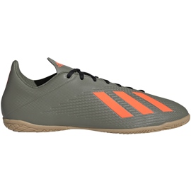 Adidas X 19.4 I grønne fodboldsko EF8373 grå