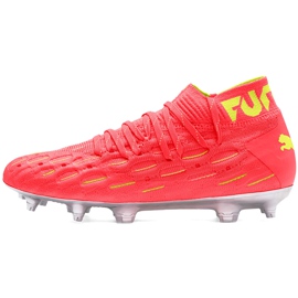 Puma Future 5.1 Netfit Osg Fg Ag Junior 105946 01 fodboldstøvler til børn gul rød