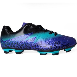 Fodboldstøvler Atletico Fg lilla XT041-S77053 violet blå