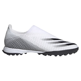 Adidas X GHOSTED.3 Ll Tf EG8158 fodboldstøvler hvid hvid