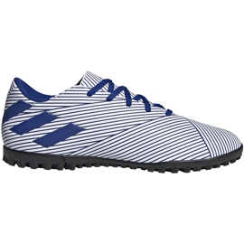 Adidas Nemeziz 19.4 Tf FV3315 fodboldstøvler flerfarvet hvid