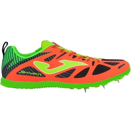 Joma 6728 herresko orange grå grøn