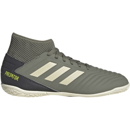 Adidas Predator 19.3 In Jr EF8219 fodboldstøvler grøn