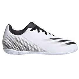 Adidas X GHOSTED.4 I junior FW6802 fodboldstøvler flerfarvet hvid