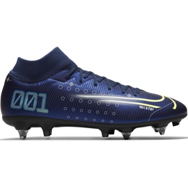 Nike Mercurial Superfly 7 Academy Mds Sg Pro Ac CK0014 401 fodboldsko marine blå marine blå