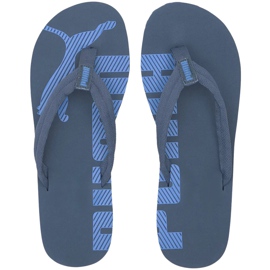 Mænds hjemmesko Puma Epic Flip v2 marineblå-blå 360248 40 marine blå