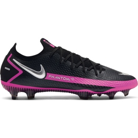 Nike Phantom Gt Elite Fg CK8439 006 fodboldsko sort sort