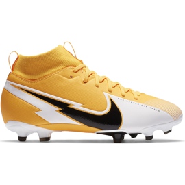 Nike Mercurial Superfly 7 Academy FG / MG Junior AT8120 801 fodboldsko orange