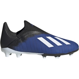 Adidas X 19.3 Ll Fg Jr EG9840 fodboldstøvler sort sort