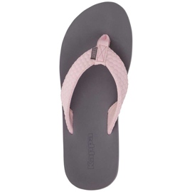 Kappa Pahoa hjemmesko grå-pink 242668 2116 lyserød