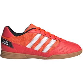 Adidas Super Sala Junior røde fodboldsko FV2639