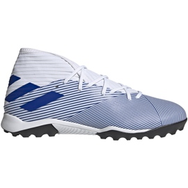 Adidas Nemeziz 19.3 Tf EG7228 fodboldstøvler flerfarvet hvid