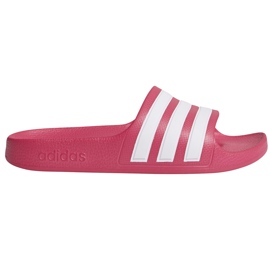 Adidas Adilette Aqua K pink tøfler til børn EF1749 hvid lyserød lyserød