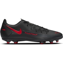 Nike Phantom Gt Club FG / MG CK8459 060 fodboldsko hvid sort