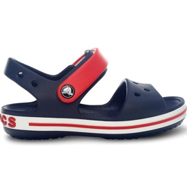 Crocs sandaler til børn Crocband Sandal Børn mørkeblå rød 12856 485 marineblå