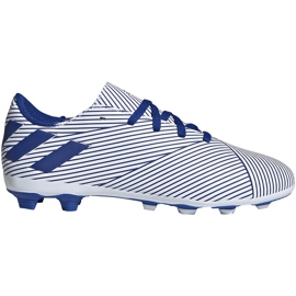 Adidas Nemeziz 19.4 FxG Junior EF1740 fodboldstøvler flerfarvet hvid